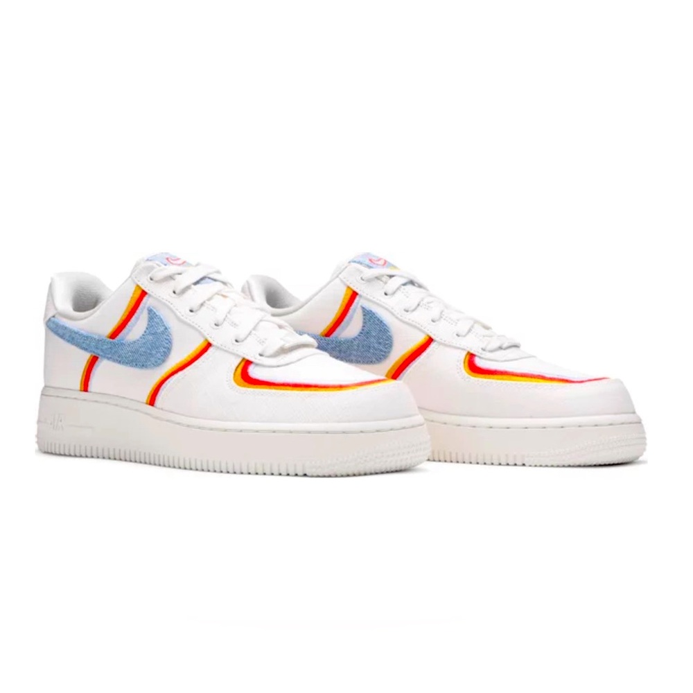 Air Force 1 Low 'Sail Denim Swoosh